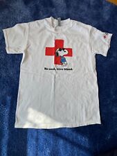 Camiseta autêntica 2023 Be Cool Give Blood Snoopy Cruz Vermelha Americana tamanho GG comprar usado  Enviando para Brazil