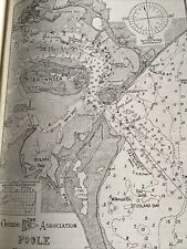 CARTA MARÍTIMA VINTAGE / MAPA NÁUTICO 1961 - Poole / Ilha Brownsea - Para enquadrar? comprar usado  Enviando para Brazil