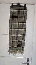 mens burberry scarf for sale  MANCHESTER