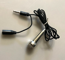 Used, 3.5mm Mini Microphone Vocal Tiny Microphone Mic for iPhone Mobile Phone Portable for sale  Shipping to South Africa