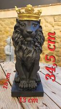 Statue lion couronne d'occasion  Beauvoisin