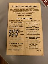 1963 sutton united for sale  DUKINFIELD
