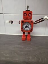 Robot clock metal for sale  BEDFORD