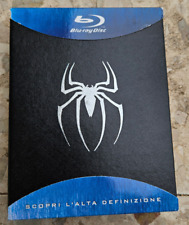 trilogia spiderman blu ray usato  Bagheria