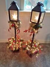 Pair tall lighted for sale  Ada