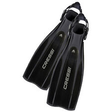 Open Box Cressi Pro Light Open Heel Scuba Dive Fins - Black, Size: Small/Medium, used for sale  Shipping to South Africa
