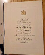 royal variety programme for sale  CARDIFF