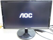 O'o 'O. Aoc Monitor e2043Fk. 20 polegadas Led Lcd. Dvi Vga. 1600 X 900 base Touch, usado comprar usado  Enviando para Brazil