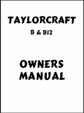 Manual de instruções do operador do proprietário compatível com aeronaves Taylorcraft B & B12 comprar usado  Enviando para Brazil