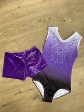 Girls gymnastics leotard for sale  SIDCUP