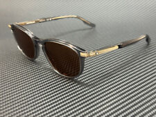 Óculos de Sol Masculino Mont Blanc MB0276S 004 Cinza Marrom Gradiente Grande 52 mm comprar usado  Enviando para Brazil