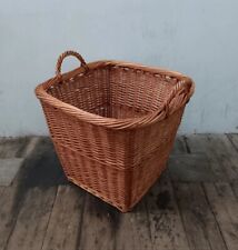 Wicker log basket for sale  MACCLESFIELD