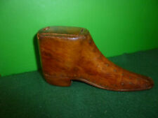 Vintage treen shoe for sale  PAIGNTON