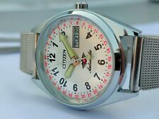 Vintage Citizen White Dial Mechanical Watch Wear Condition For  Gift till salu  Toimitus osoitteeseen Sweden