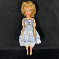 Vintage 12" MUÑECA DOMMY de IDEAL TOY BS-12 Rubio Azul Pana Vestido Locket segunda mano  Embacar hacia Argentina