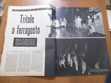 Clipping ritaglio 1963 usato  Trappeto