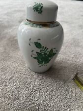 Herend porcelain green for sale  RADLETT