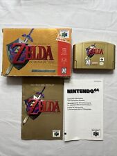 Legend of Zelda Ocarina of Time edición de coleccionista en caja Nintendo 64 N64 segunda mano  Embacar hacia Argentina