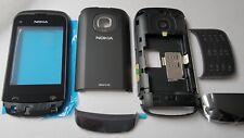 Usado, Peças de carcaça 100% originais Nokia C2-02 pretas comprar usado  Enviando para Brazil