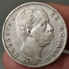 2 lire 1898 usato  Sardara