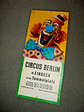 1979 plakat circus gebraucht kaufen  Deutschland
