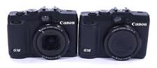 Lote de 2 cámaras digitales Canon PowerShot G16 12,1 MP - TAL CUAL - envío gratuito segunda mano  Embacar hacia Argentina