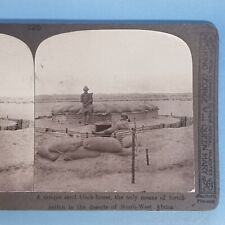 WW1 Stereoview 3D Card C1916 Sand Corrugated Iron Block House South Africa for sale  Shipping to South Africa
