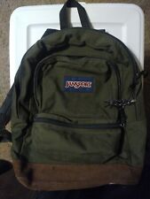Vintage Jansport Backpack 90's Made In USA Suede Bottom for sale  Shipping to South Africa