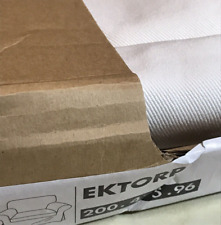 Ikea Ektorp Blekinge Biały pokrowiec na fotel 200.475.96 NOWY Bawełna na sprzedaż  Wysyłka do Poland