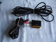 Scart cable svhs for sale  MANCHESTER