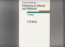 Einleitung talmud midrasch gebraucht kaufen  Stöcken