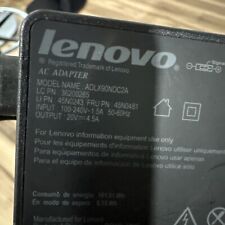 FABRICANTE DE EQUIPOS ORIGINALES Lenovo ThinkPad Repuesto 90W Cargador Adaptador ADLX90NCC2A, usado segunda mano  Embacar hacia Argentina