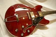 Guitarra elétrica Greco GAS-130 CH Cherry feita no Japão 2003 corpo semi oco comprar usado  Enviando para Brazil