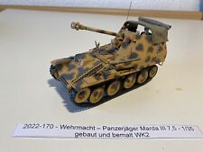 2022-0170 - Wehrmacht – Panzerjäger Marder III 7,5 - 1/35 gebaut und bemalt WK2 gebraucht kaufen  Grevenbroich-Kapellen