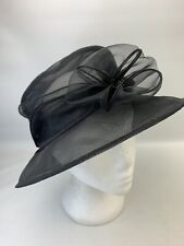 Black fascinators hat for sale  WAKEFIELD