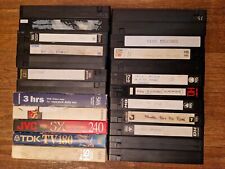 Used blank vhs for sale  SLEAFORD