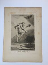 Goya série caprices d'occasion  Toulouse-