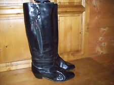 Bottes vintage cuir d'occasion  Saint-Malo