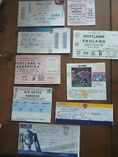 Football ticket stubs for sale  WREXHAM