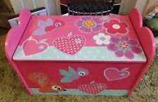 wooden toy box bench for sale  WIGAN