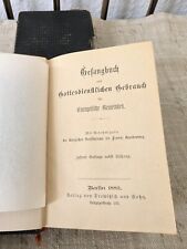 Evangelisches gesangbuch 1883 gebraucht kaufen  Glienicke