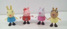 Zestaw figurek Świnka Peppa i przyjaciele, Suzy Sheep, Pedro Pony, Królik Rebecca, Peppa, używany na sprzedaż  Wysyłka do Poland