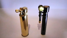 Lot Of Two Classic Style Oil Refillable Lighters, used for sale  Shipping to South Africa