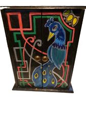 Folk art peacock for sale  Van Wert