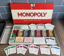 monopoly vintage board game for sale  HUNTINGDON