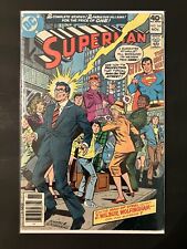 SUPERMAN #341 (DC 1979) THE MAN WHO COULD CAUSE/CANCEL CATASTROPHE 🔥 BRONZE AGE, used for sale  Shipping to South Africa