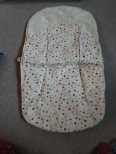 (2)Graco Bouncy Chair Cover Cream With spots Good Used Condition for sale  Shipping to South Africa