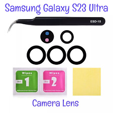 Kit de reparo de vidro lente câmera traseira Samsung Galaxy S23/Plus/Ultra + pinça + toalhetes comprar usado  Enviando para Brazil
