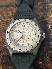 Antigo relógio masculino Timex Mountain Dew Adventurer Compass década de 1990 quartzo verde 38 mm comprar usado  Enviando para Brazil