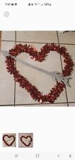 heart door wreath shaped for sale  Sedona